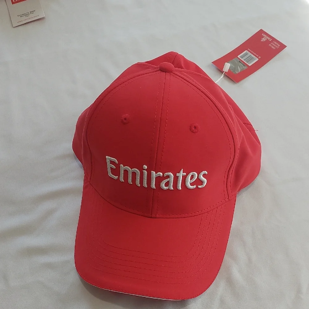 Red Emirates Baseball Cap - Picture 1 of 5